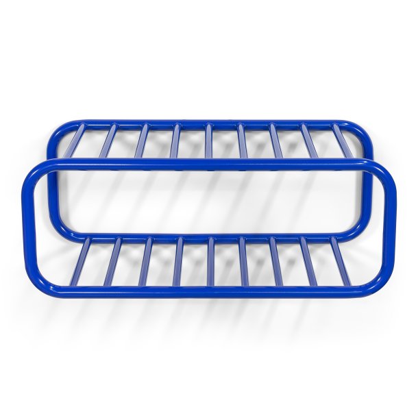 Flash - Skohylde i marinebl metal 