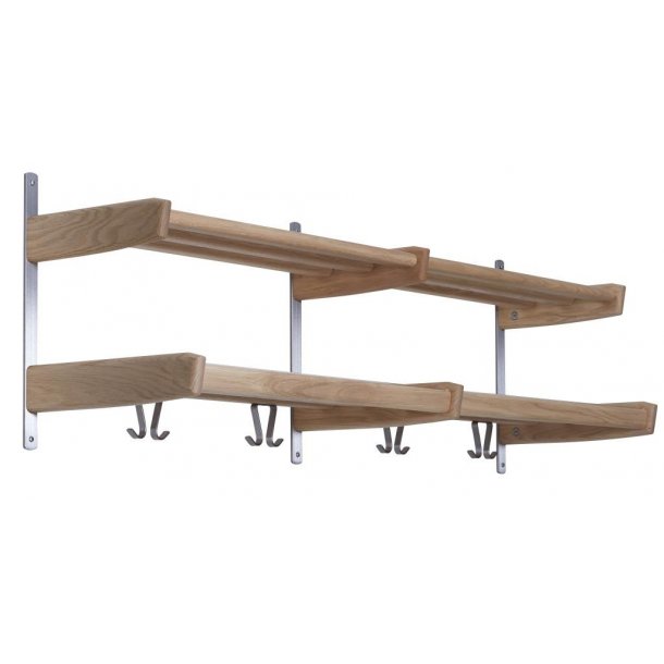 Soul - Dobbelt hattehylde med en bredde p� 115 cm