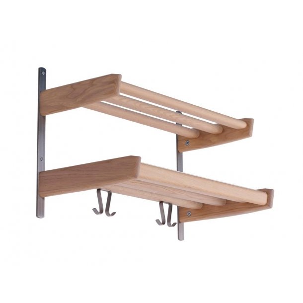 Soul - Dobbelt hattehylde med en bredde p� 90 cm