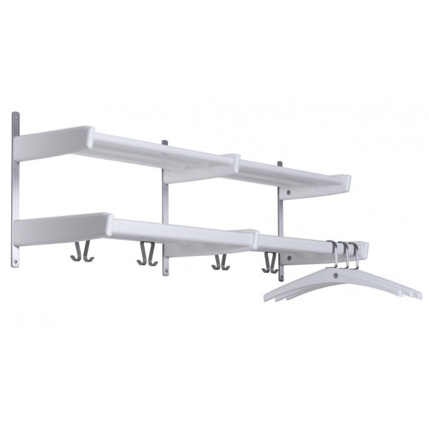 Soul - Dobbelt hattehylde med en bredde p� 115 cm