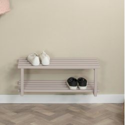 Razor - Skohylde i Silky taupe metal