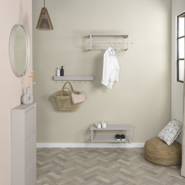 Razor - Skohylde i Silky taupe metal