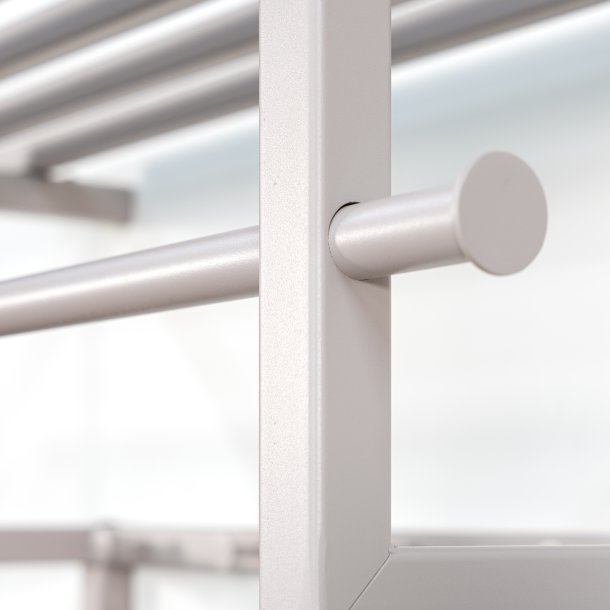 Razor - Hattehylde i silky taupe farvet metal